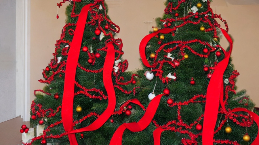 Enhance Your Holiday Décor: Creative Ideas for Christmas Trees with Red Ribbons